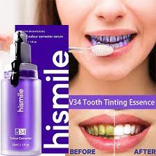 HiSmile V34™ – No More Yellow Stains, Just Bright Smiles
